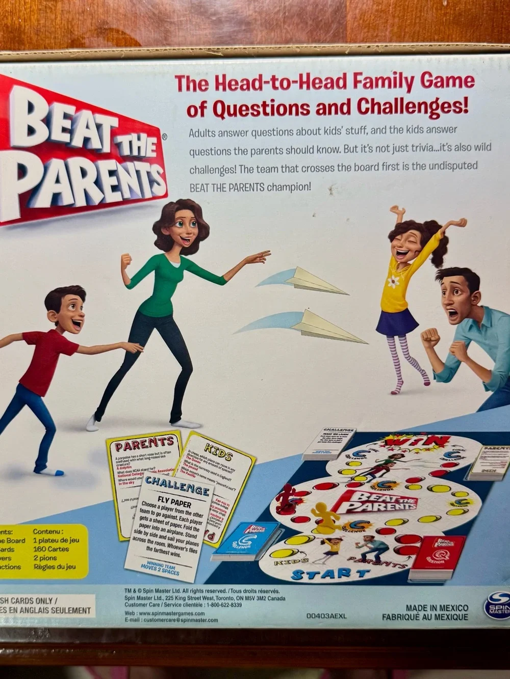 Beat The Parents Board Game - Family Game Night